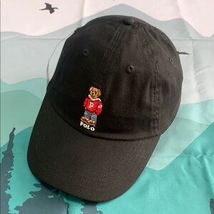 Polo by Ralph Lauren Black Baseball Cap